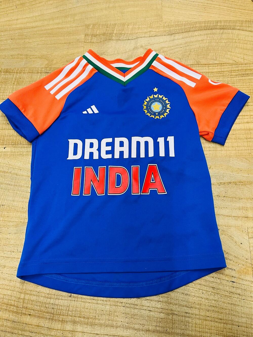 Adidas India Cricket jersey size 5T